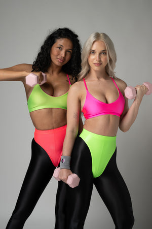 Flip Top Neon Pink Marker Yellow