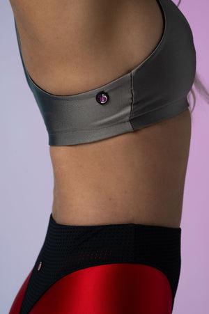 Flip Top Black Silver