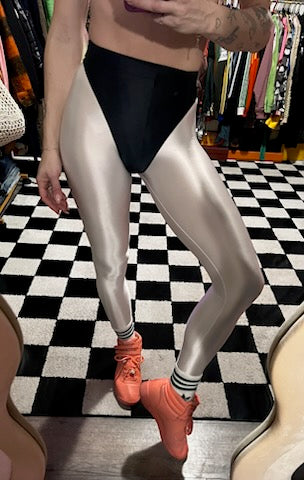 Snow White leggings with colored briefs