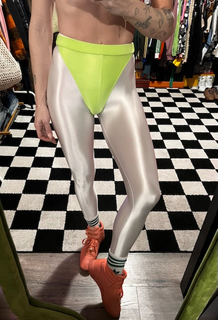 Snow White leggings with colored briefs