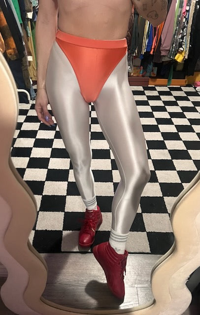 Snow White leggings with colored briefs
